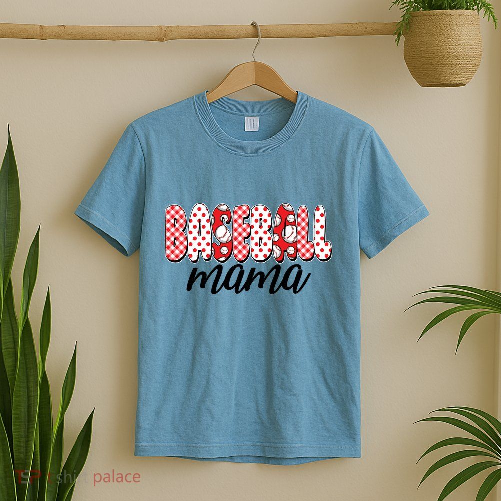 Cute Baseball Mama T-Shirt