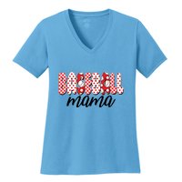 Cute Baseball Mama Women's V-Neck T-Shirt