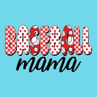 Cute Baseball Mama Women's V-Neck T-Shirt