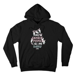 CUTE BUNNY MY FAVORITE PEOPLE CALL ME DADDY EASTER Hoodie