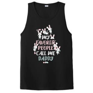 CUTE BUNNY MY FAVORITE PEOPLE CALL ME DADDY EASTER PosiCharge Competitor Tank