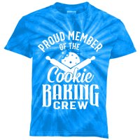 Cookie Baking Mom Proud Member Of The Cookie Baking Crew Gift Kids Tie-Dye T-Shirt