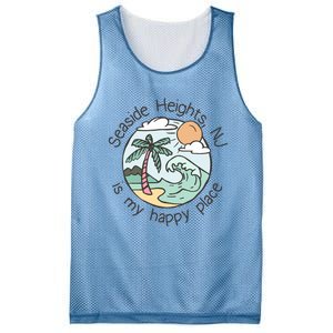 Cute Beach Motiv My Happy Place Seaside Gift Mesh Reversible Basketball Jersey Tank