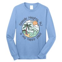 Cute Beach Motiv My Happy Place Seaside Gift Long Sleeve Shirt