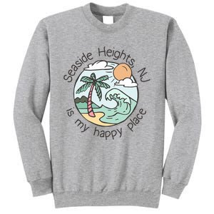 Cute Beach Motiv My Happy Place Seaside Gift Sweatshirt