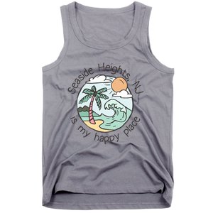 Cute Beach Motiv My Happy Place Seaside Gift Tank Top