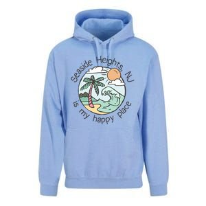 Cute Beach Motiv My Happy Place Seaside Gift Unisex Surf Hoodie