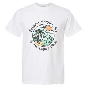 Cute Beach Motiv My Happy Place Seaside Gift Garment-Dyed Heavyweight T-Shirt