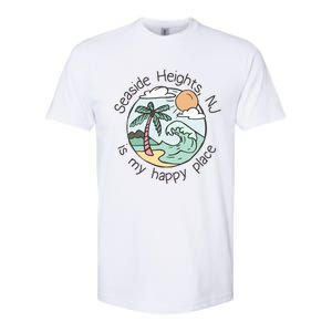 Cute Beach Motiv My Happy Place Seaside Gift Softstyle CVC T-Shirt