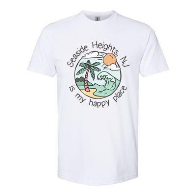 Cute Beach Motiv My Happy Place Seaside Gift Softstyle® CVC T-Shirt