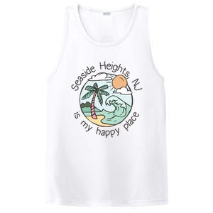 Cute Beach Motiv My Happy Place Seaside Gift PosiCharge Competitor Tank