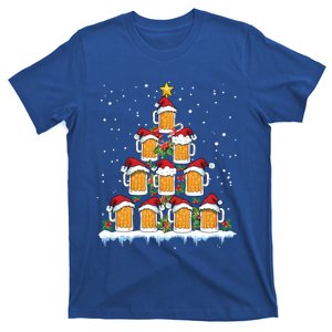 Christmas Beer Mug Tree Funny Beer Ing Christmas Great Gift T-Shirt