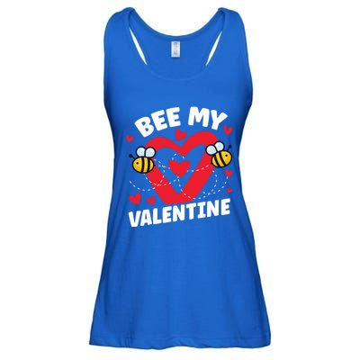 Cute Bee My Valentine's Day Beekeepers Gift Ladies Essential Flowy Tank