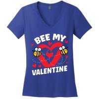 Cute Bee My Valentine's Day Beekeepers Gift Women's V-Neck T-Shirt