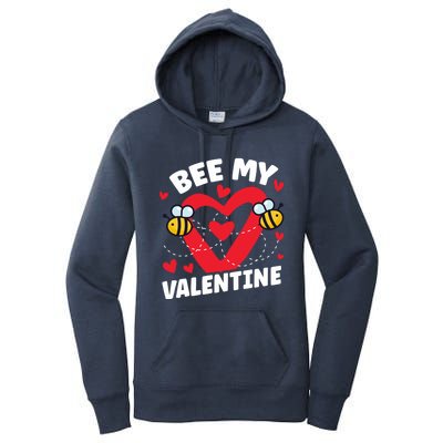 Cute Bee My Valentine's Day Beekeepers Gift Women's Pullover Hoodie