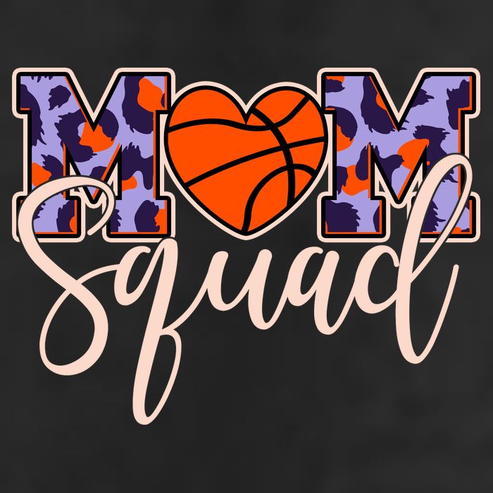 Cute Basketball Mom Squad 25L Jumbo Tote