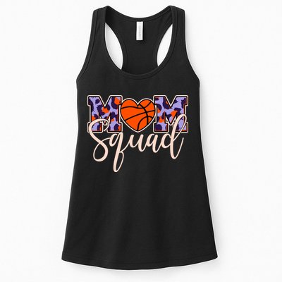 Cute Basketball Mom Squad Womens Tank Top