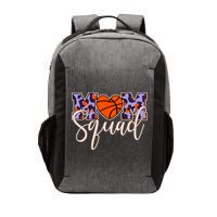 Cute Basketball Mom Squad Vector Backpack