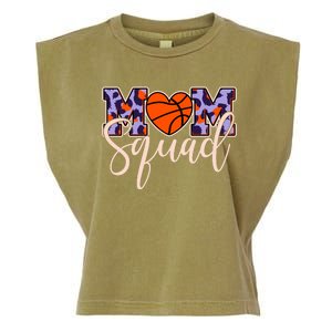 Cute Basketball Mom Squad Garment-Dyed Women's Muscle Tee