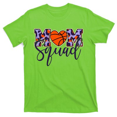 Cute Basketball Mom Squad T-Shirt