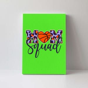 Cute Basketball Mom Squad Canvas