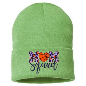 Cute Basketball Mom Squad Sustainable Knit Beanie