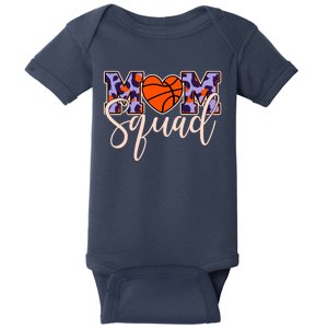 Cute Basketball Mom Squad Baby Bodysuit