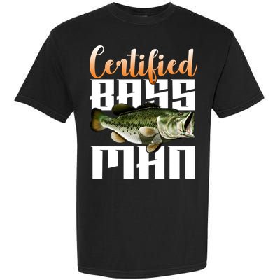 Certified Bass Man Fisherman Garment-Dyed Heavyweight T-Shirt