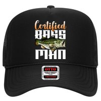 Certified Bass Man Fisherman Trucker Hat
