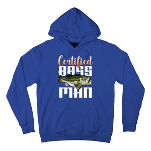 Certified Bass Man Fisherman Hoodie