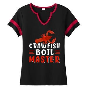 Crawfish Boil Master Ladies Halftime Notch Neck Tee