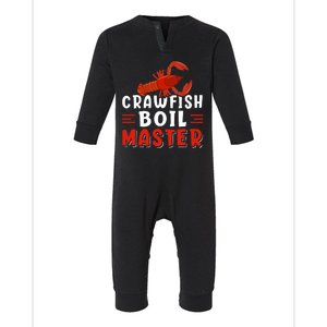 Crawfish Boil Master Infant Fleece One Piece