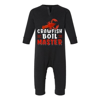 Crawfish Boil Master Infant Fleece One Piece