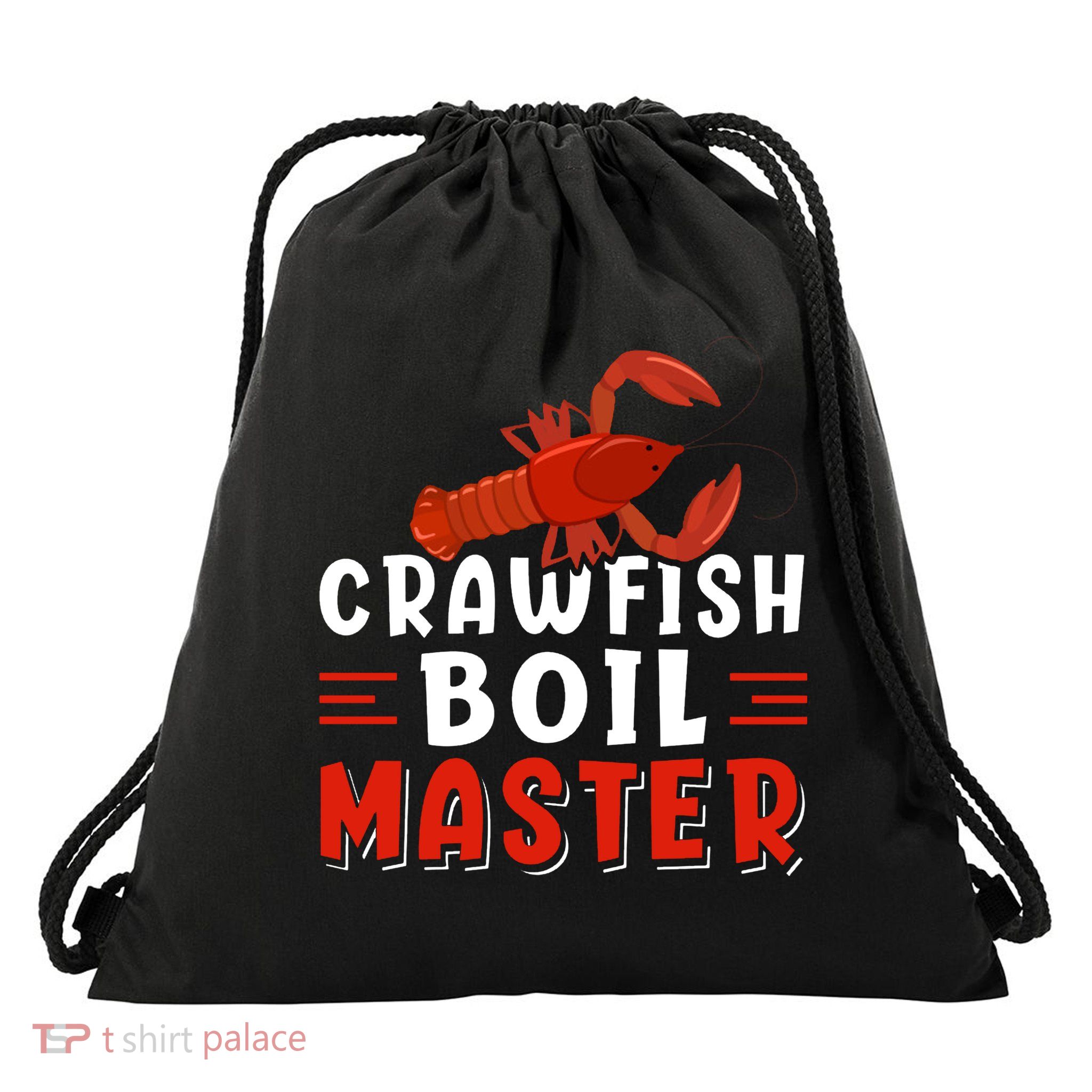 Crawfish Boil Master Drawstring Bag