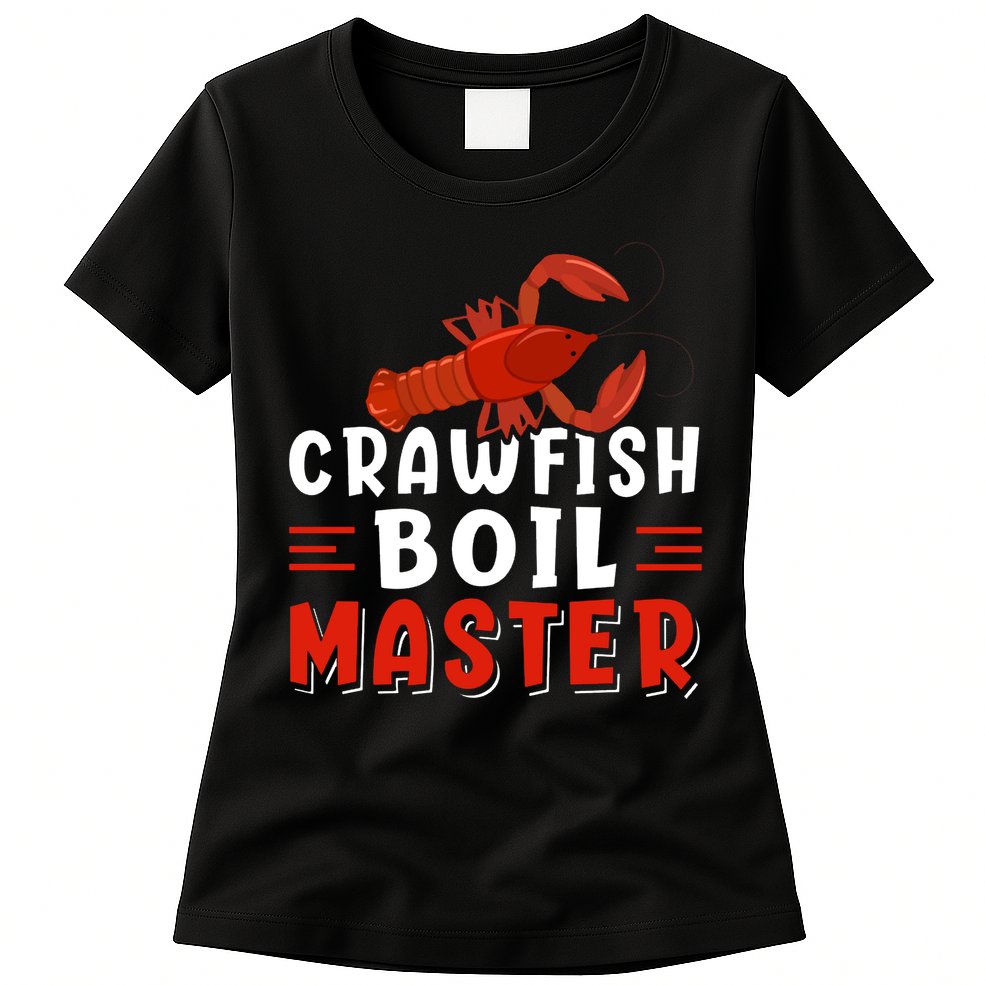 Crawfish Boil Master Womens T-Shirt