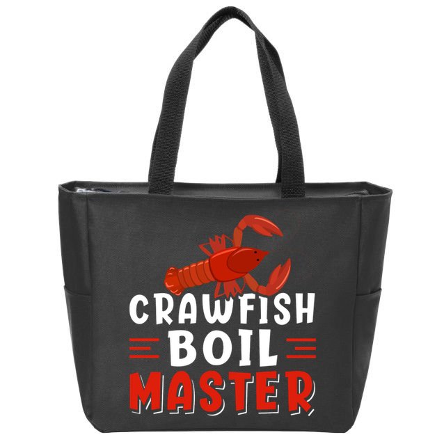 Crawfish Boil Master Zip Tote Bag