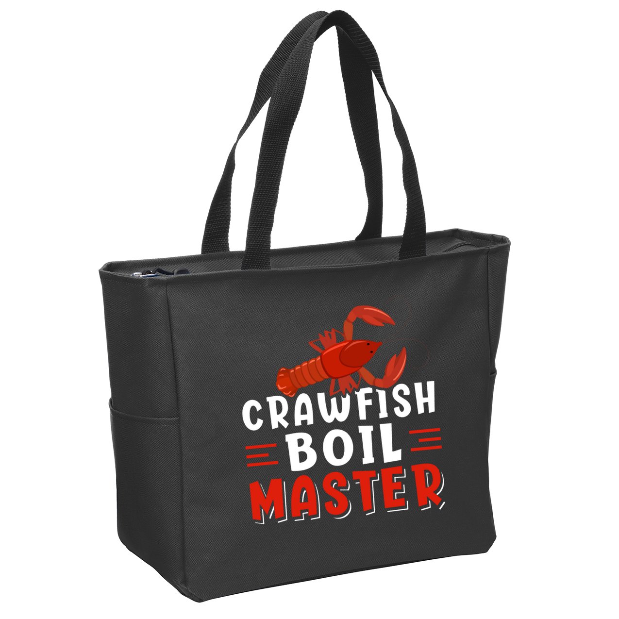 Crawfish Boil Master Zip Tote Bag