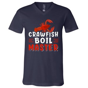 Crawfish Boil Master V-Neck T-Shirt