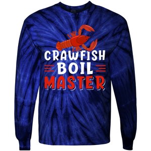 Crawfish Boil Master Tie-Dye Long Sleeve Shirt