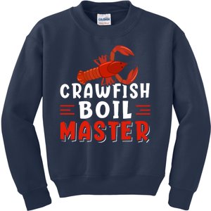 Crawfish Boil Master Kids Sweatshirt