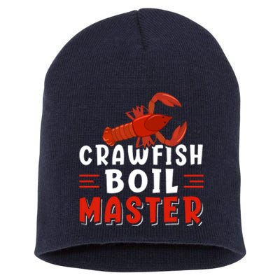 Crawfish Boil Master Short Acrylic Beanie