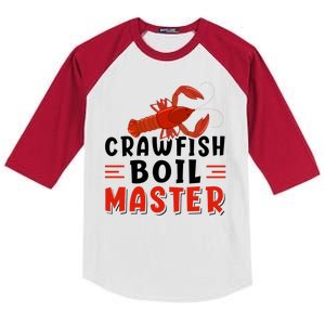 Crawfish Boil Master Kids Colorblock Raglan Jersey