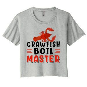 Crawfish Boil Master Women's Crop Top Tee