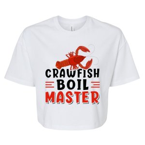 Crawfish Boil Master Bella+Canvas Jersey Crop Tee