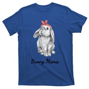 Cute Bunny Mama Lop Eared Rabbit Wearing Bandana Gift T-Shirt