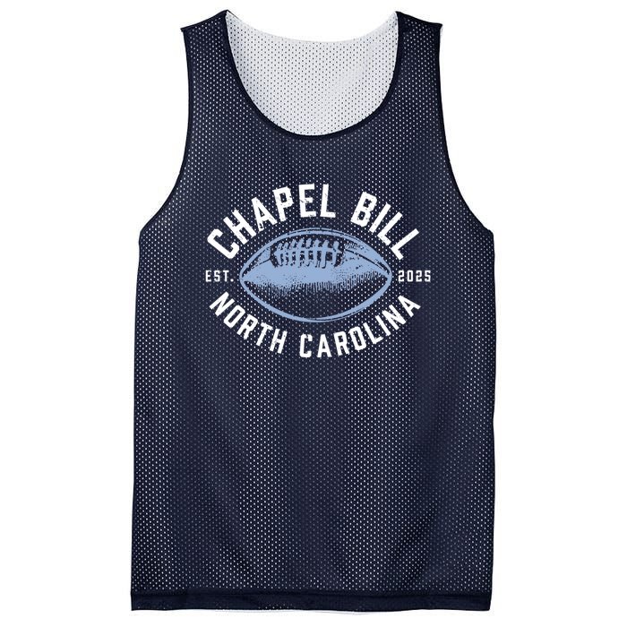 Chapel Bill Merch Vintage North Carolina Fan Mesh Reversible Basketball Jersey Tank