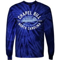 Chapel Bill Merch Vintage North Carolina Fan Tie-Dye Long Sleeve Shirt