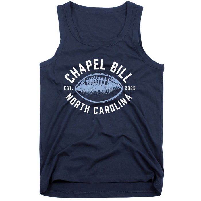 Chapel Bill Merch Vintage North Carolina Fan Tank Top