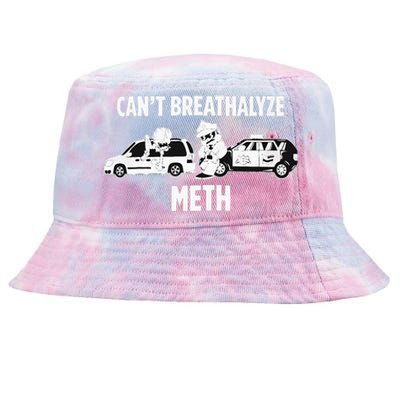 Can’T Breathalyze Meth Tie-Dyed Bucket Hat