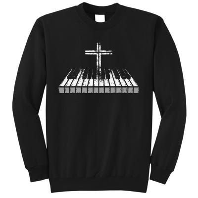 Christian Believer Musician Composer Music Piano Player Tall Sweatshirt